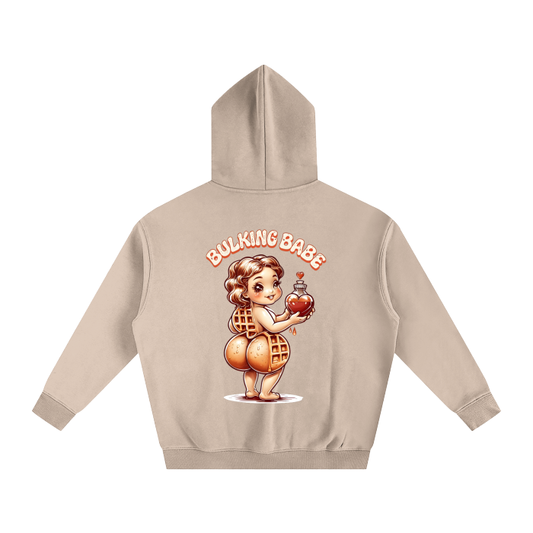 Bulking babe Oversize Fleeced Hoodie